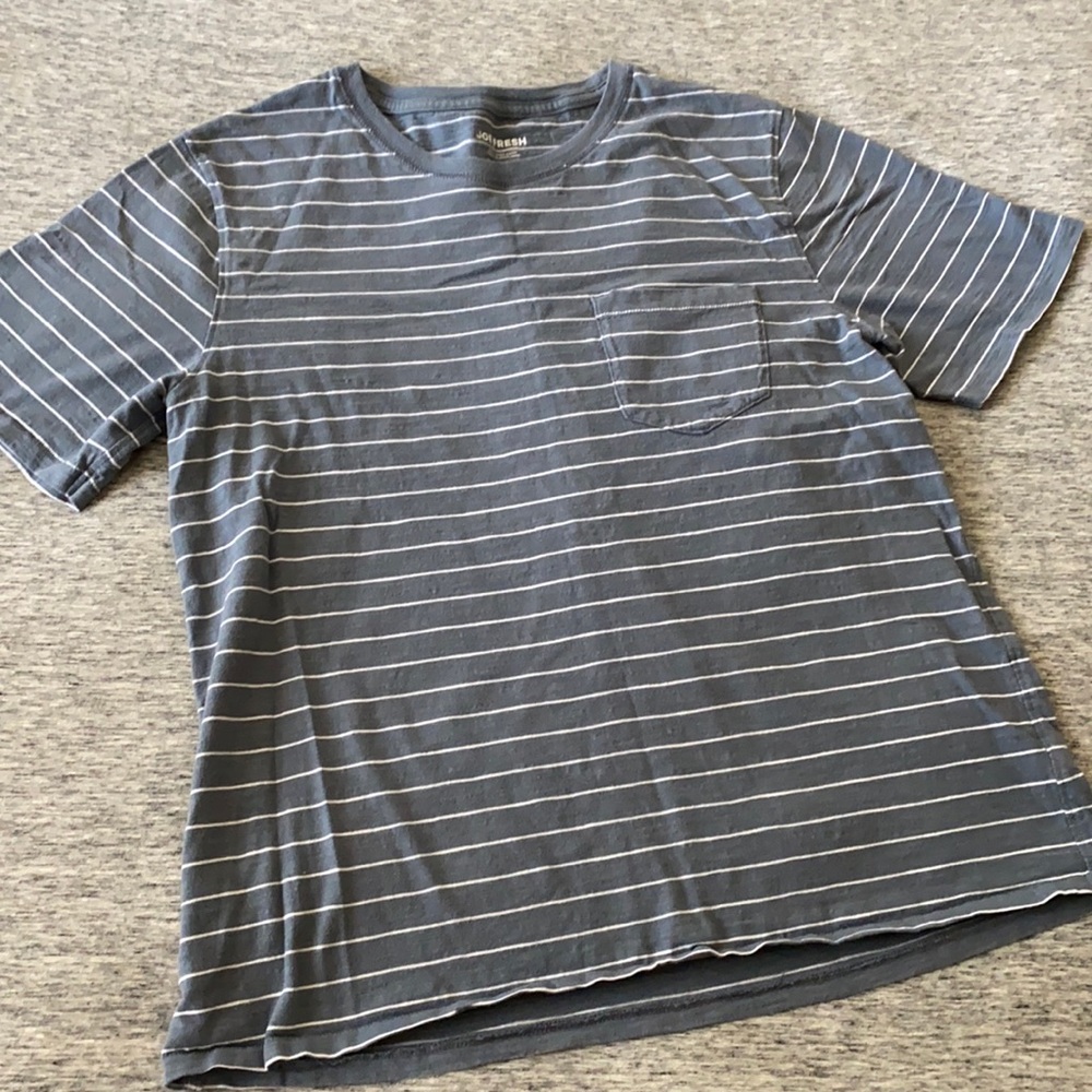 Joe Fresh striped pocket tee